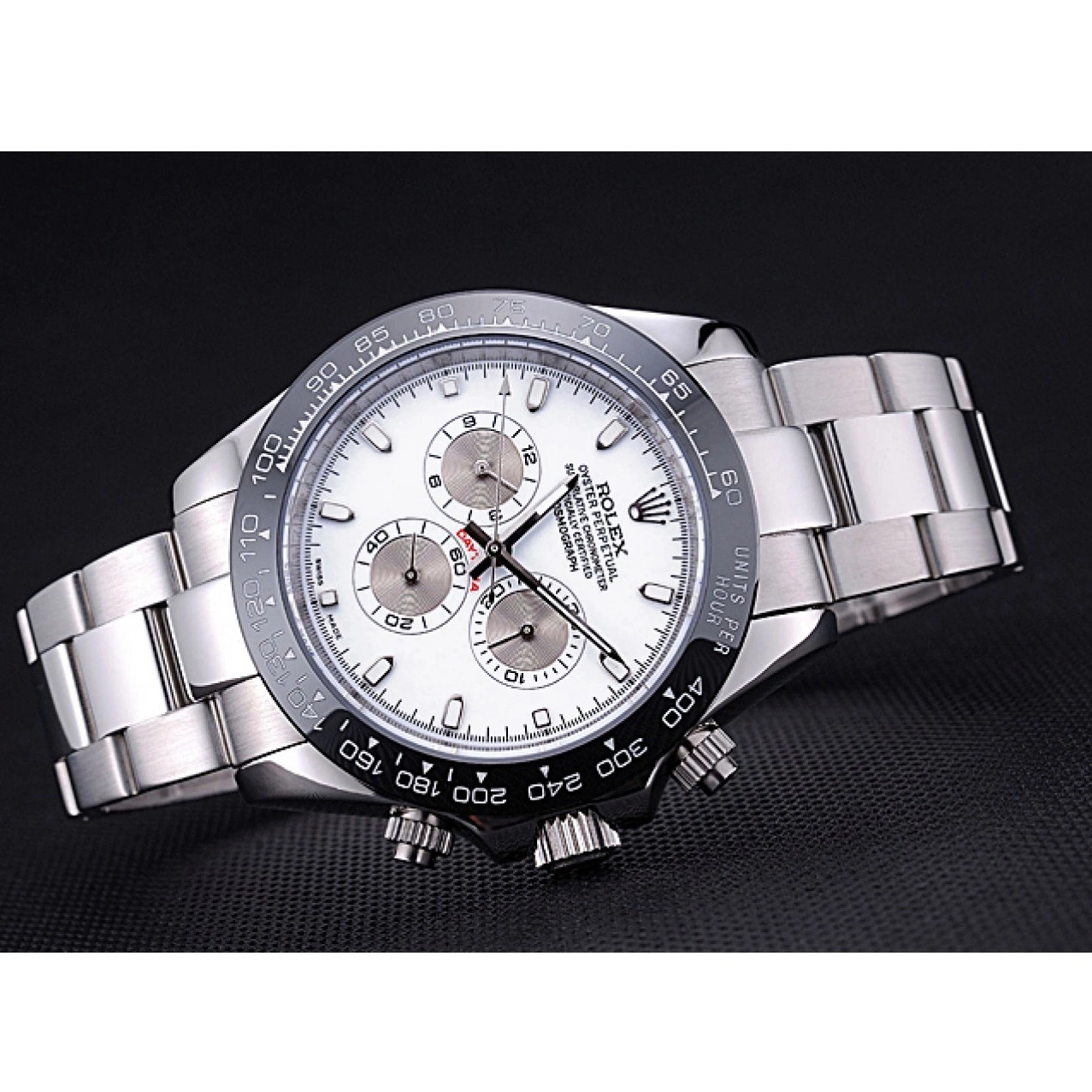 Aaa replica Bracelet 622542 Rolex Dial Stainless White Cosmograph Daytona Steel 0817